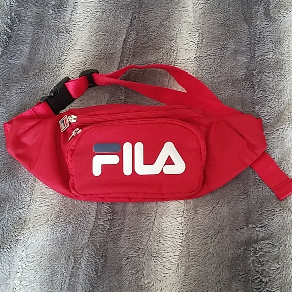 fila waist bag red